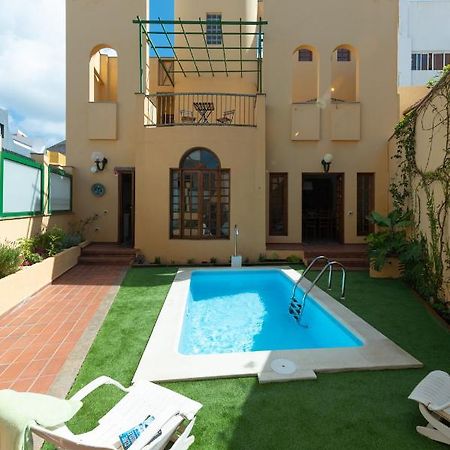 The Yellow House - Solarium - Climatized Pool Gáldar 외부 사진