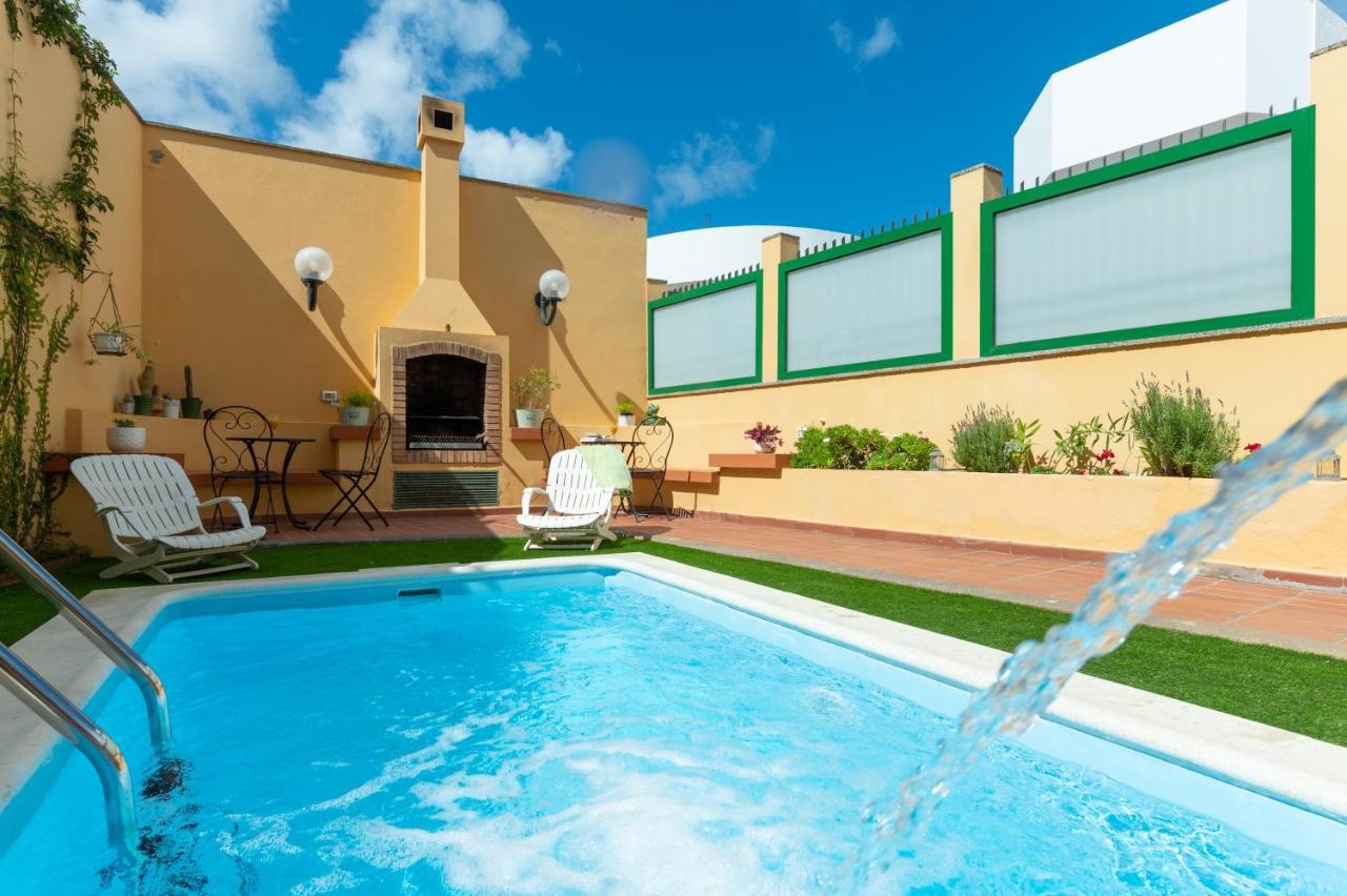 The Yellow House - Solarium - Climatized Pool Gáldar 외부 사진