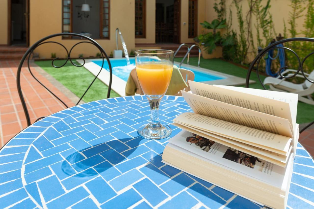 The Yellow House - Solarium - Climatized Pool Gáldar 외부 사진